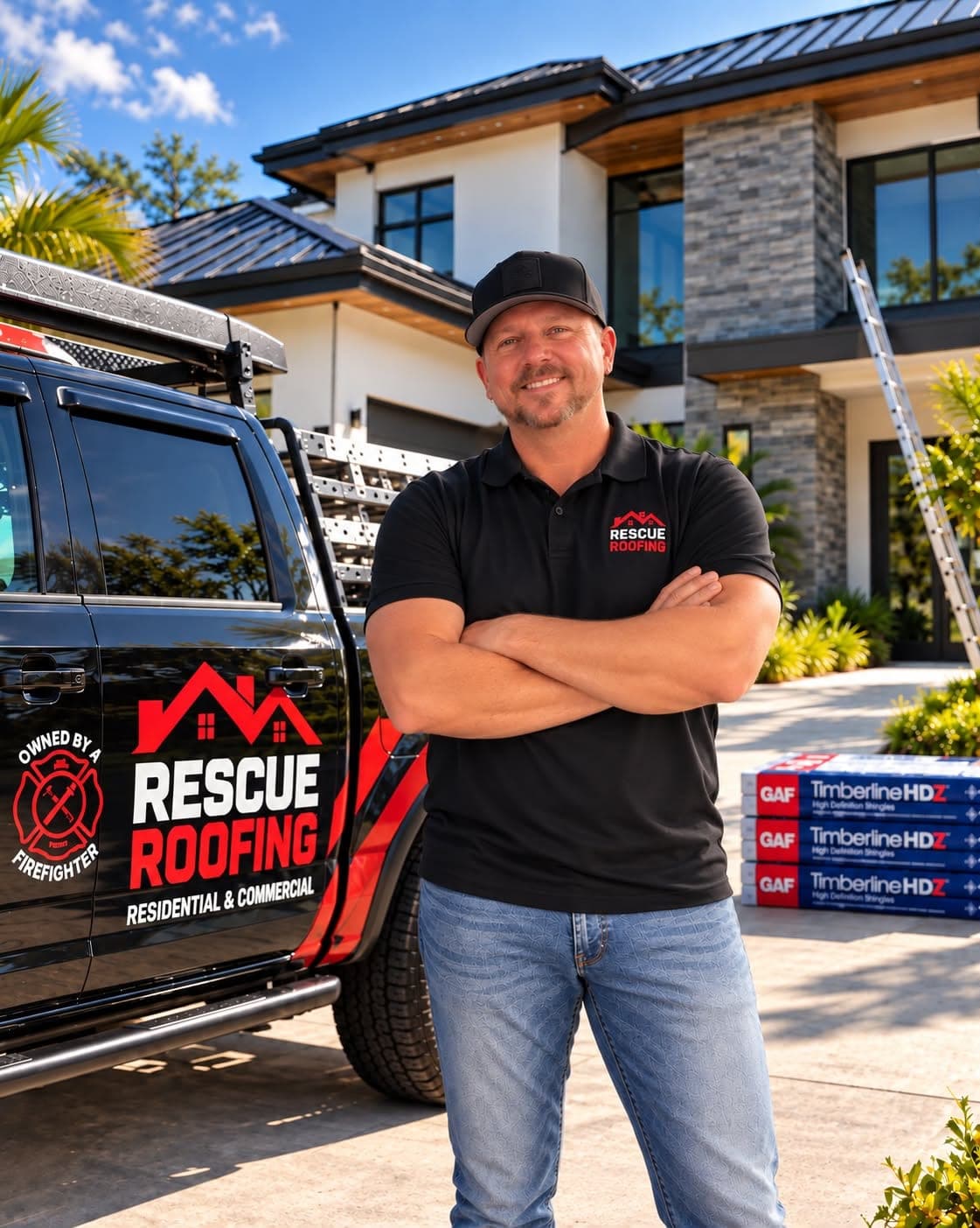 David, Rescue Roofing